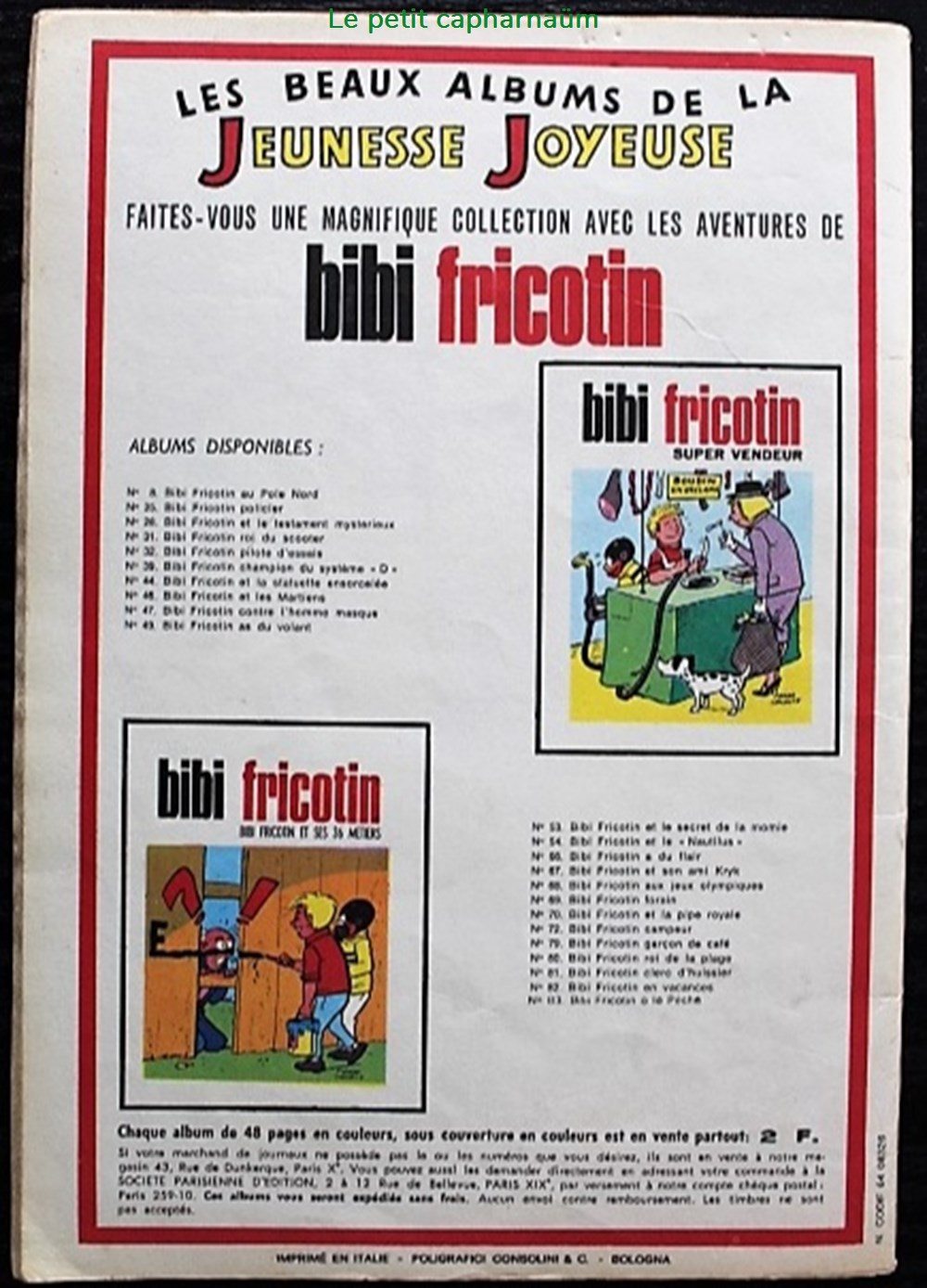 Les pieds nickelés - 070 - Les pieds nickelés esthéticiens - EO 1971 livres bd revues bandes dessinees les pieds nickeles 070 les pieds nickeles estheticiens eo 1971