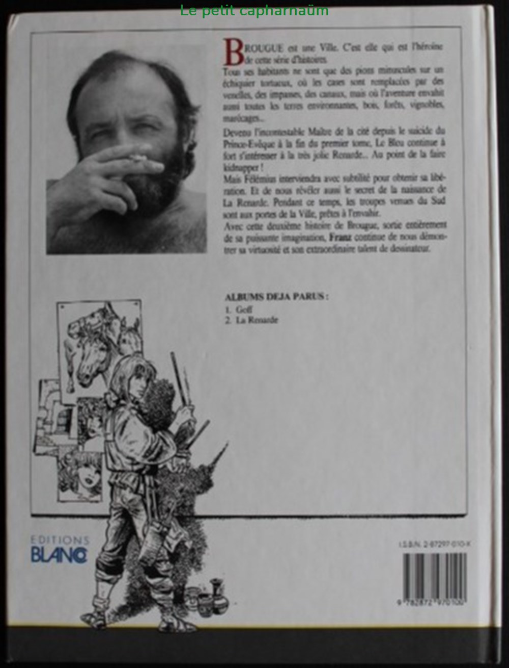 Brougue - 02 - La renarde - EO 1991 livres bd revues bandes dessinees brougue 02 la renarde eo 1991