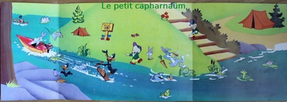 Décorama - Jesco Transrama Géant - Bugs Bunny au bord de l'eau divers decorations magnets autocollants decalcomanies decorama jesco transrama geant bugs bunny au bord de eau