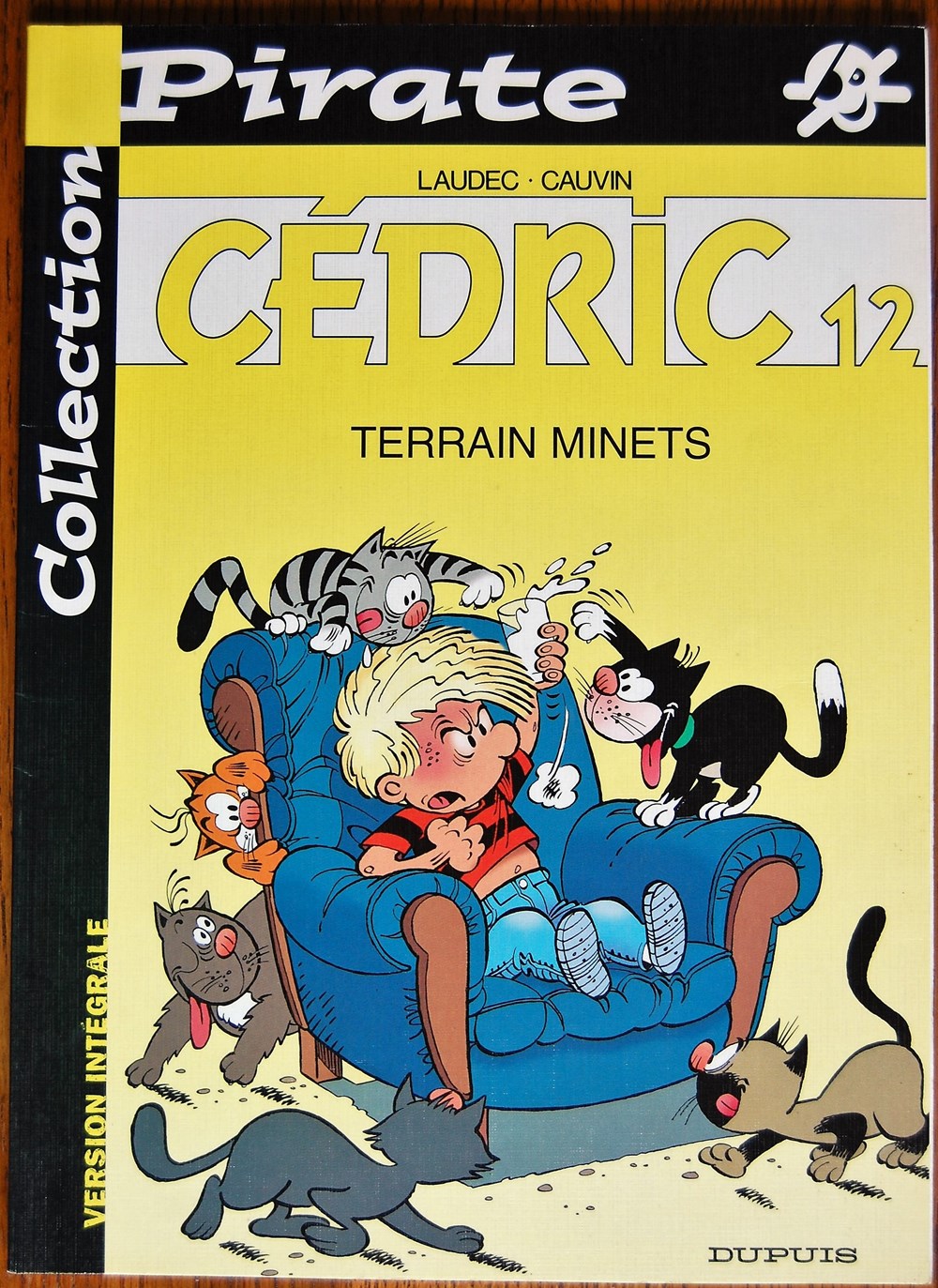 Cédric - 12 - Terrain minets - Rééd. 2002 livres bd revues bandes dessinees cedric 12 terrain minets reed 2002