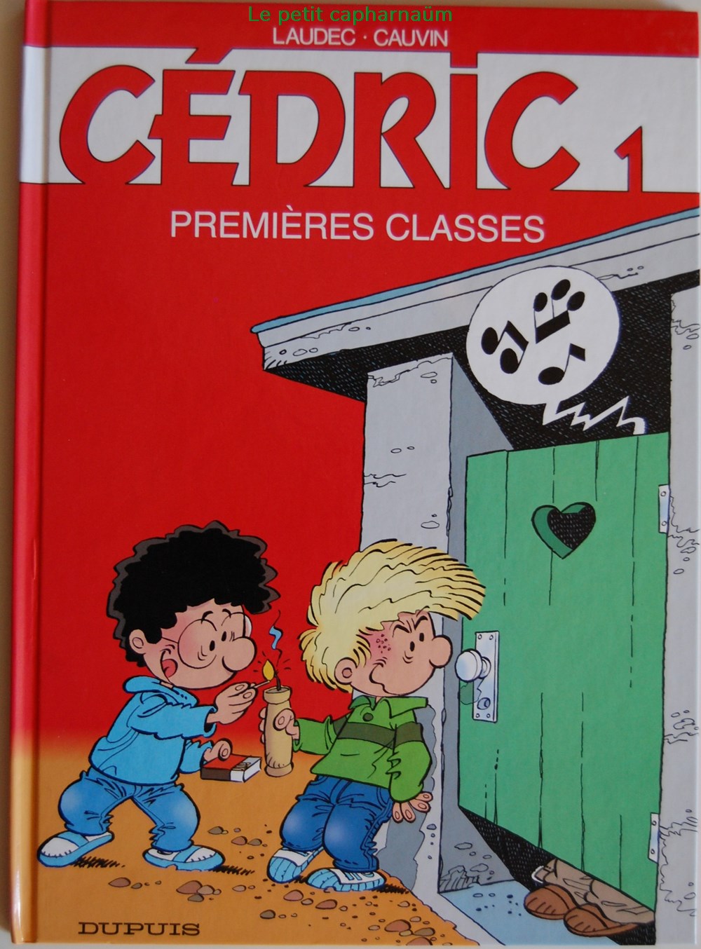 Cédric - 01 - Premières classes - Rééd. 2005 livres bd revues bandes dessinees cedric 01 premieres classes reed 2005