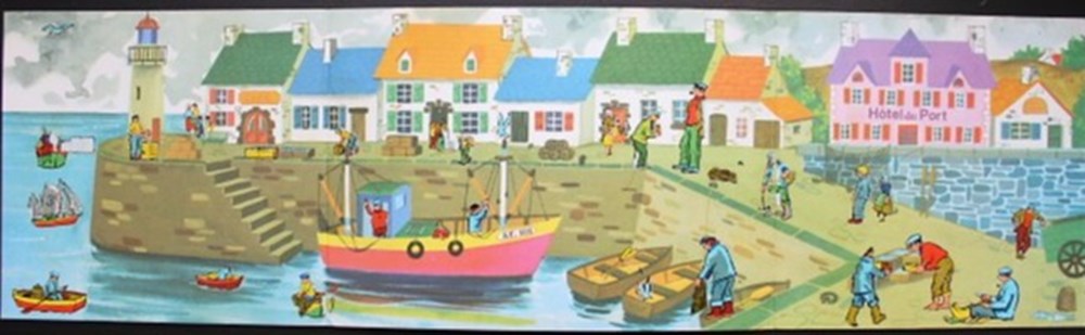 divers decorations magnets autocollants decalcomanies decorama touret le petit port de peche