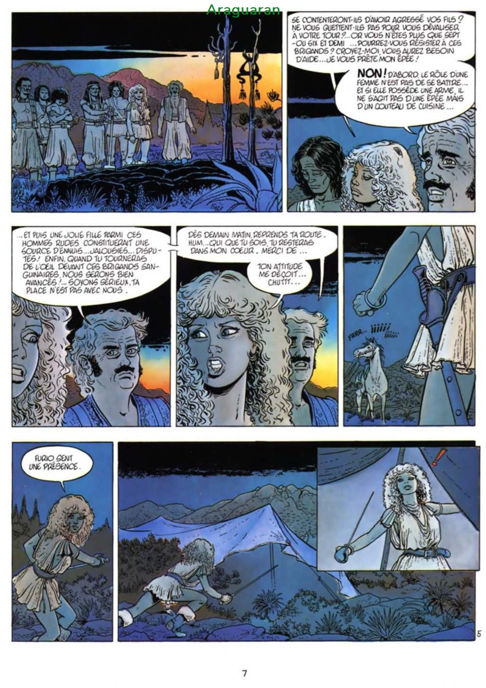 Album - Aria - 07 - Le tribunal des corbeaux 6 livres bd revues bandes dessinees album aria 07 le tribunal des corbeaux