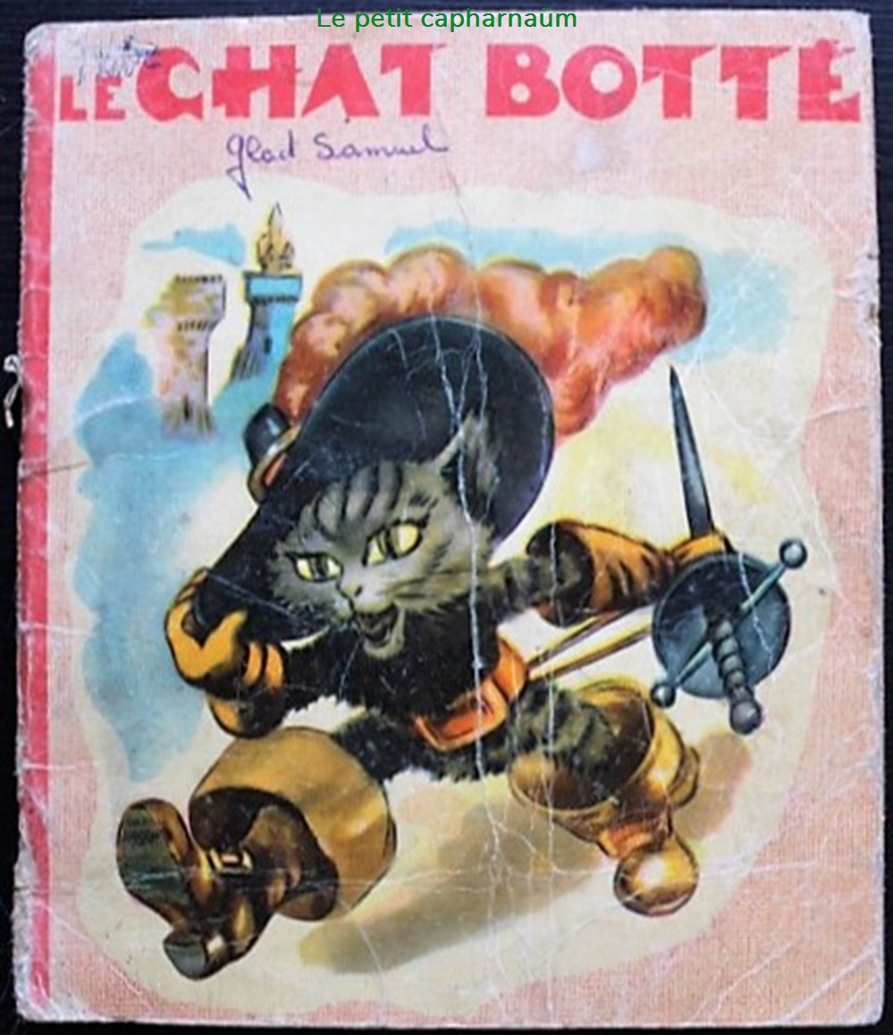 livres bd revues le chat botte edition touret 1954