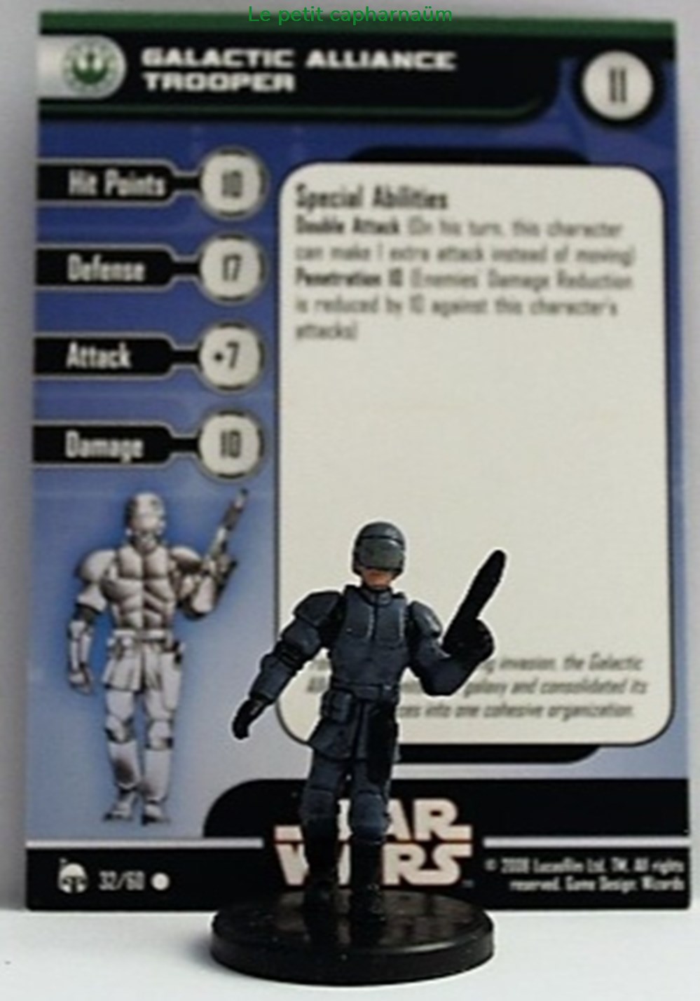 15 Legacy of the force - 32/60 - Galactic Alliance Trooper - Commune figurines cinema star wars 15 legacy of the force 32 60 galactic alliance trooper commune