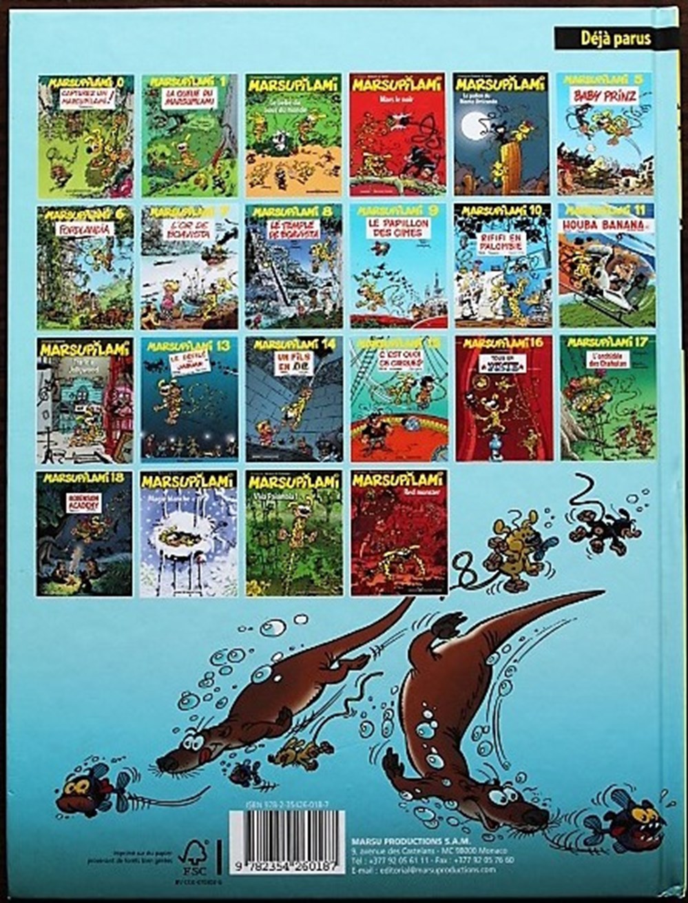 Marsupilami - 21 - Red Monster - EO 2008 livres bd revues bandes dessinees marsupilami 21 red monster eo 2008