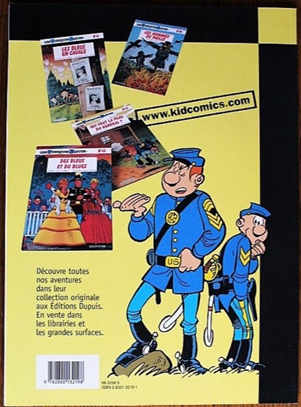 Les tuniques bleues - 32 - Les bleus en folie - Rééd. 2001 livres bd revues bandes dessinees les tuniques bleues 32 les bleus en folie reed 2001