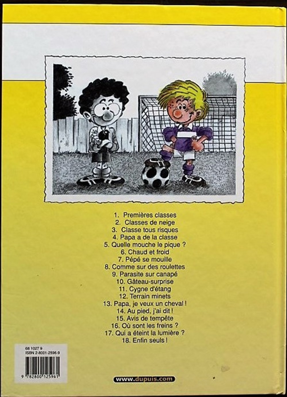 Cédric - 12 - Terrain minets - Rééd. 2003 livres bd revues bandes dessinees cedric 12 terrain minets reed 2003