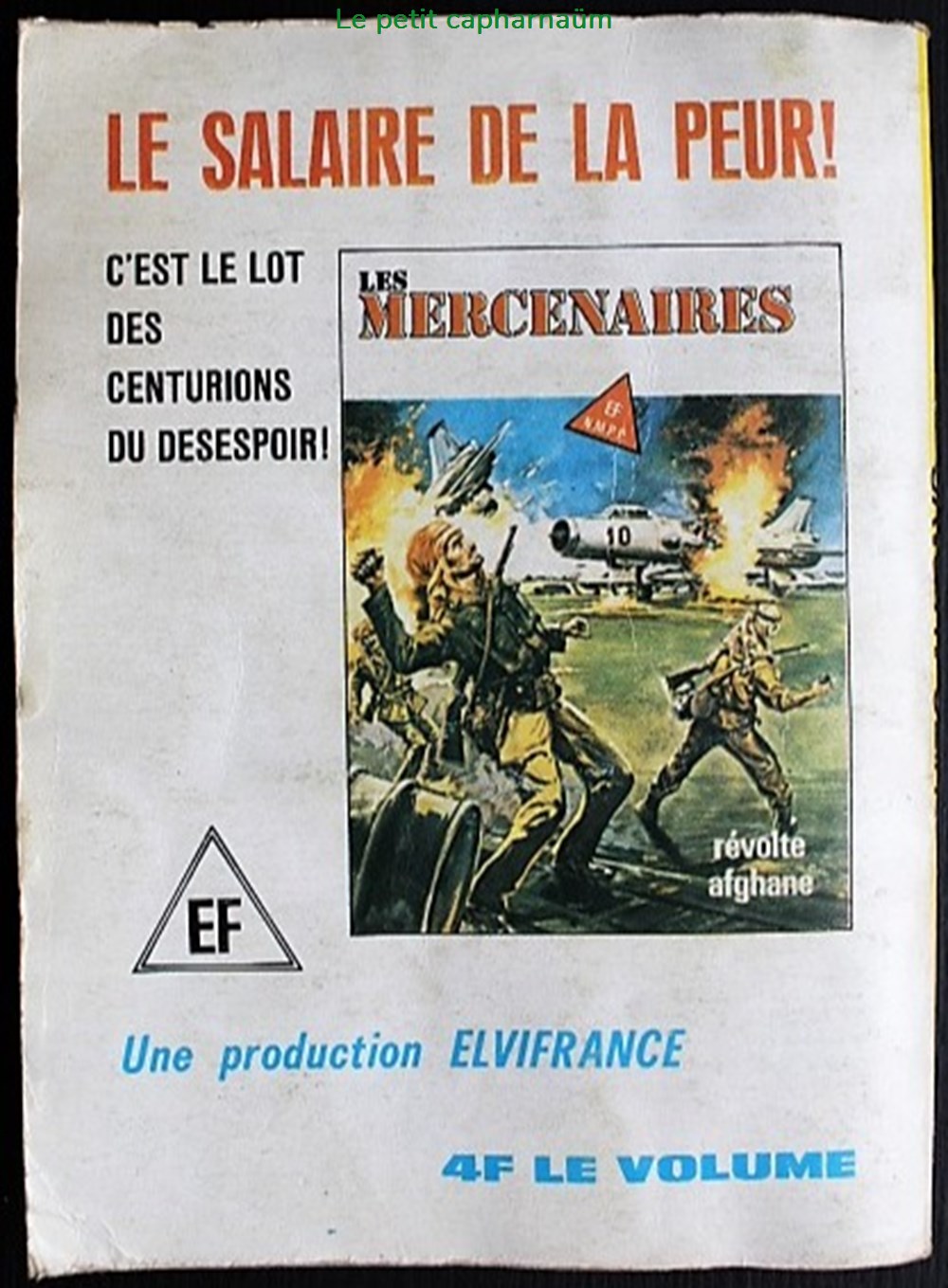 Elvifrance Série Rouge - 063 - Quito au pays des aveugles - EO 1980 livres bd revues bandes dessinees elvifrance serie rouge 063 quito au pays des aveugles eo 1980