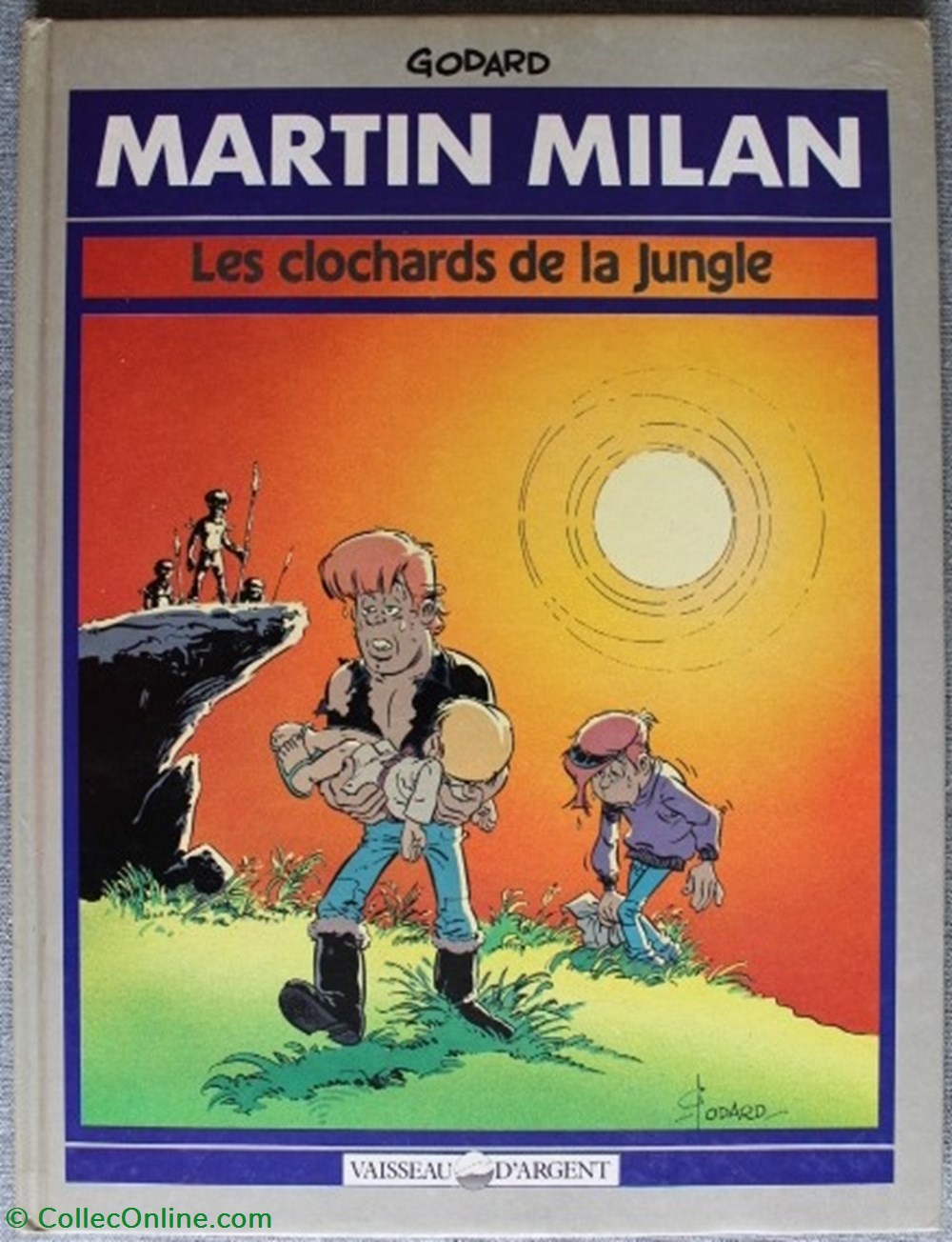Martin Milan - 02 - Les clochards de la jungle - Rééd. 1991 livres bd revues bandes dessinees martin milan 02 les clochards de la jungle reed 1991