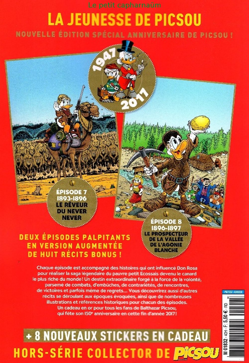 livres bd revues picsou magazine hs n 40 les tresors de picsou la jeunesse de picsou 4