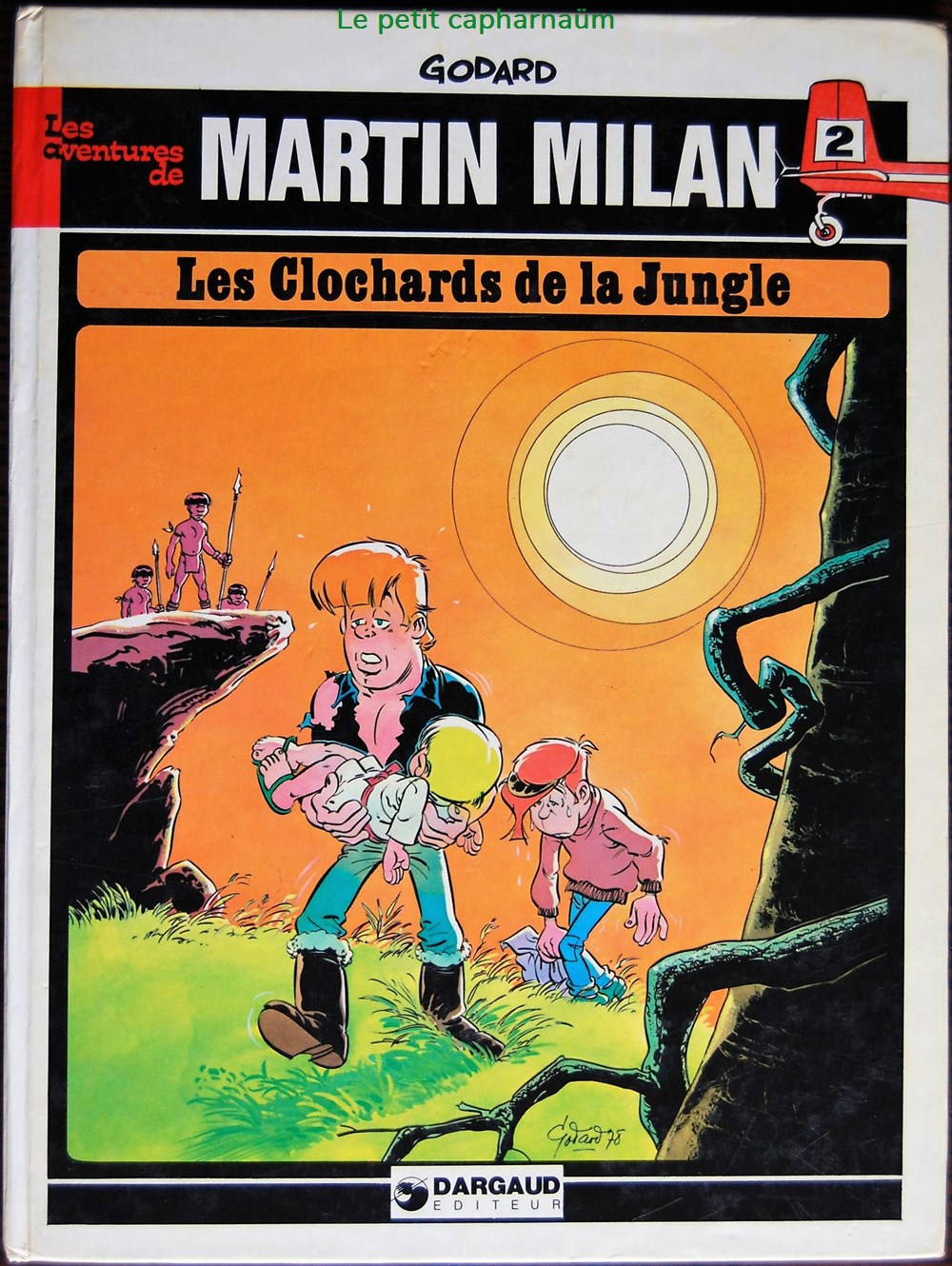 Martin Milan - 02 - Les clochards de la jungle - Rééd. 1978 livres bd revues bandes dessinees martin milan 02 les clochards de la jungle reed 1978