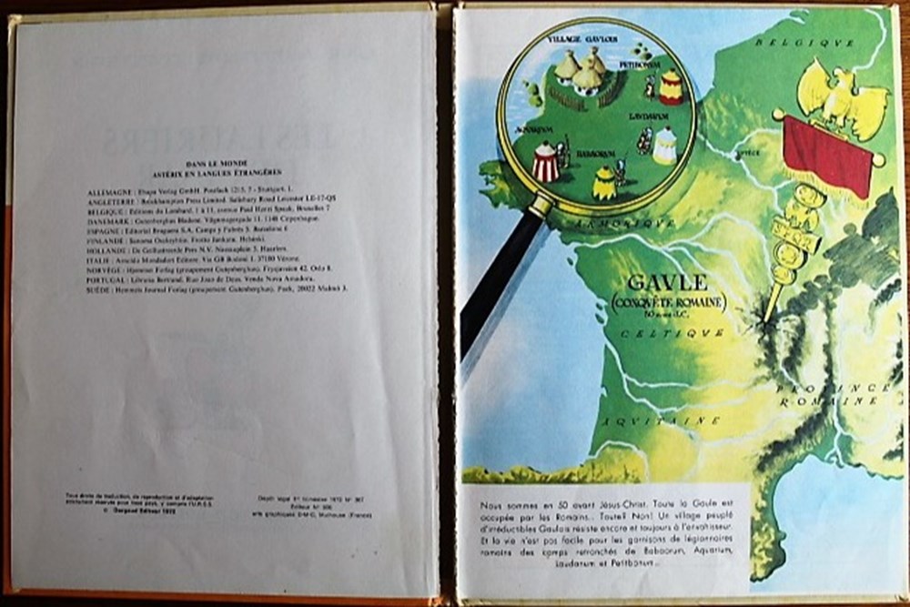 livres bd revues bandes dessinees album asterix 18 les lauriers de cesar eo 1972