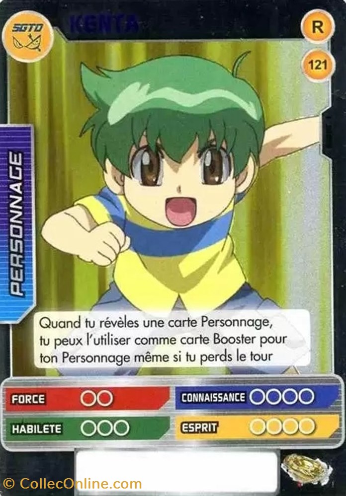 TCG Beyblade - 121/160 - Kenta jeux jouets jeu carte collectionner tcg beyblade 121 160 kenta