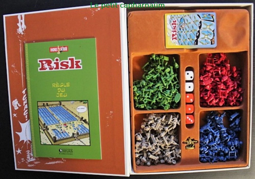Jeu Atlas - Astérix - Risk 3 jeux de societe jouets plateau jeu atlas asterix risk
