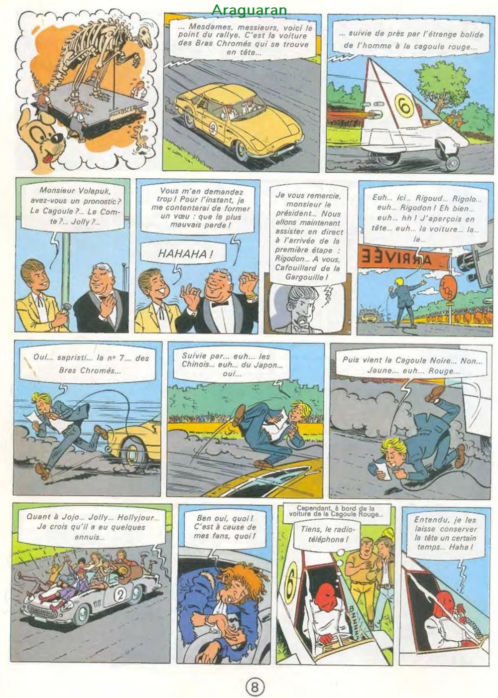 Album - 4 as (Les) - 08 - Les 4 as et le rallye olympique 7 livres bd revues bandes dessinees album 4 as les 08 les 4 as et le rallye olympique