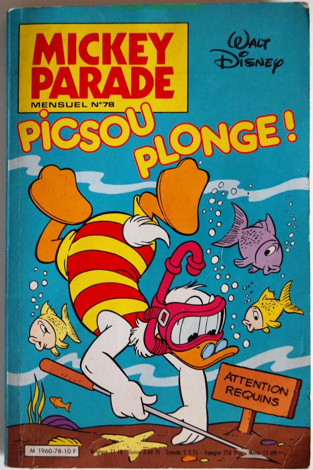 livres bd revues mickey parade 2eme serie n 078 picsou plonge