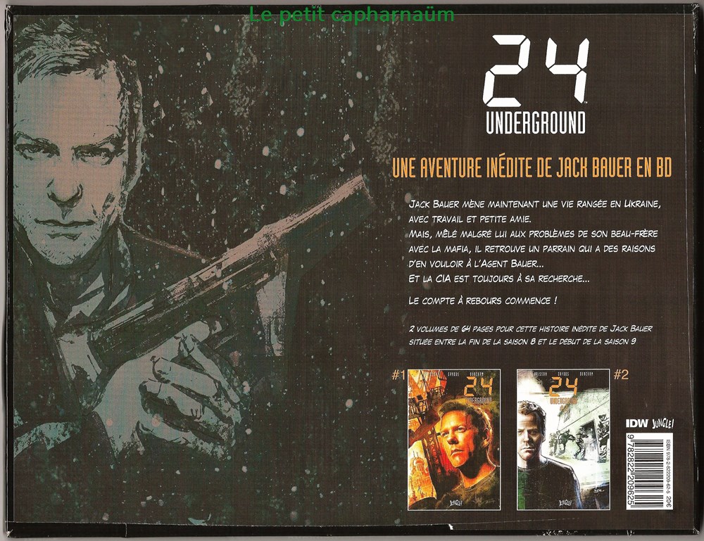 Coffret - 24 : Undergound - Tome 1 & 2 2 livres bd revues bandes dessinees coffret 24 undergound tome 1 2