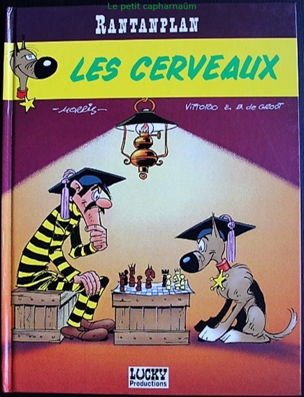 Rantanplan - 10 - Les cerveaux - EO 1996 livres bd revues bandes dessinees rantanplan 10 les cerveaux eo 1996