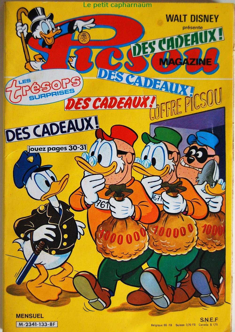 livres bd revues picsou magazine n 133