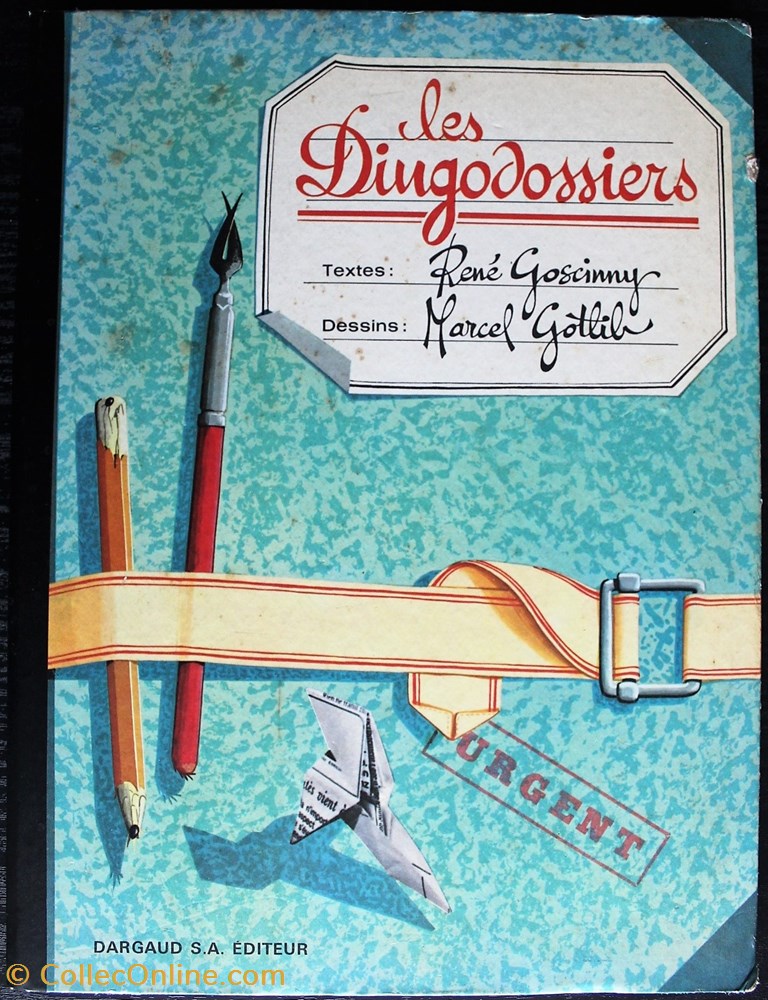 Gotlib - Les dingodossiers - Tome 1 - EO 1967 livres bd revues bandes dessinees gotlib les dingodossiers tome 1 eo 1967