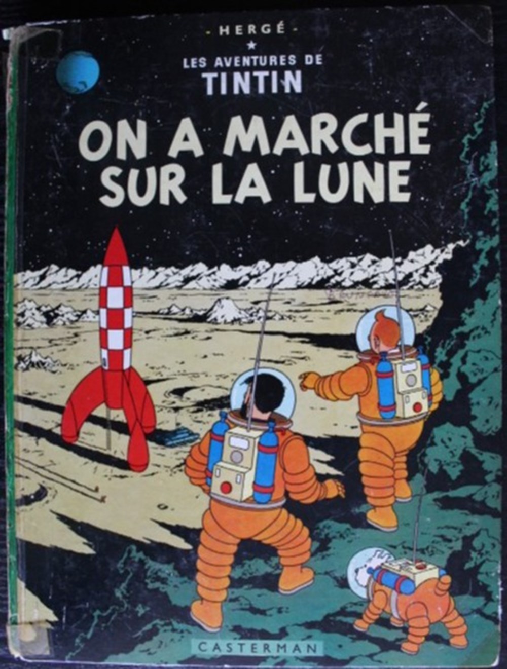 livres bd revues bandes dessinees tintin 17 on a marche sur la lune reed 1964 b35