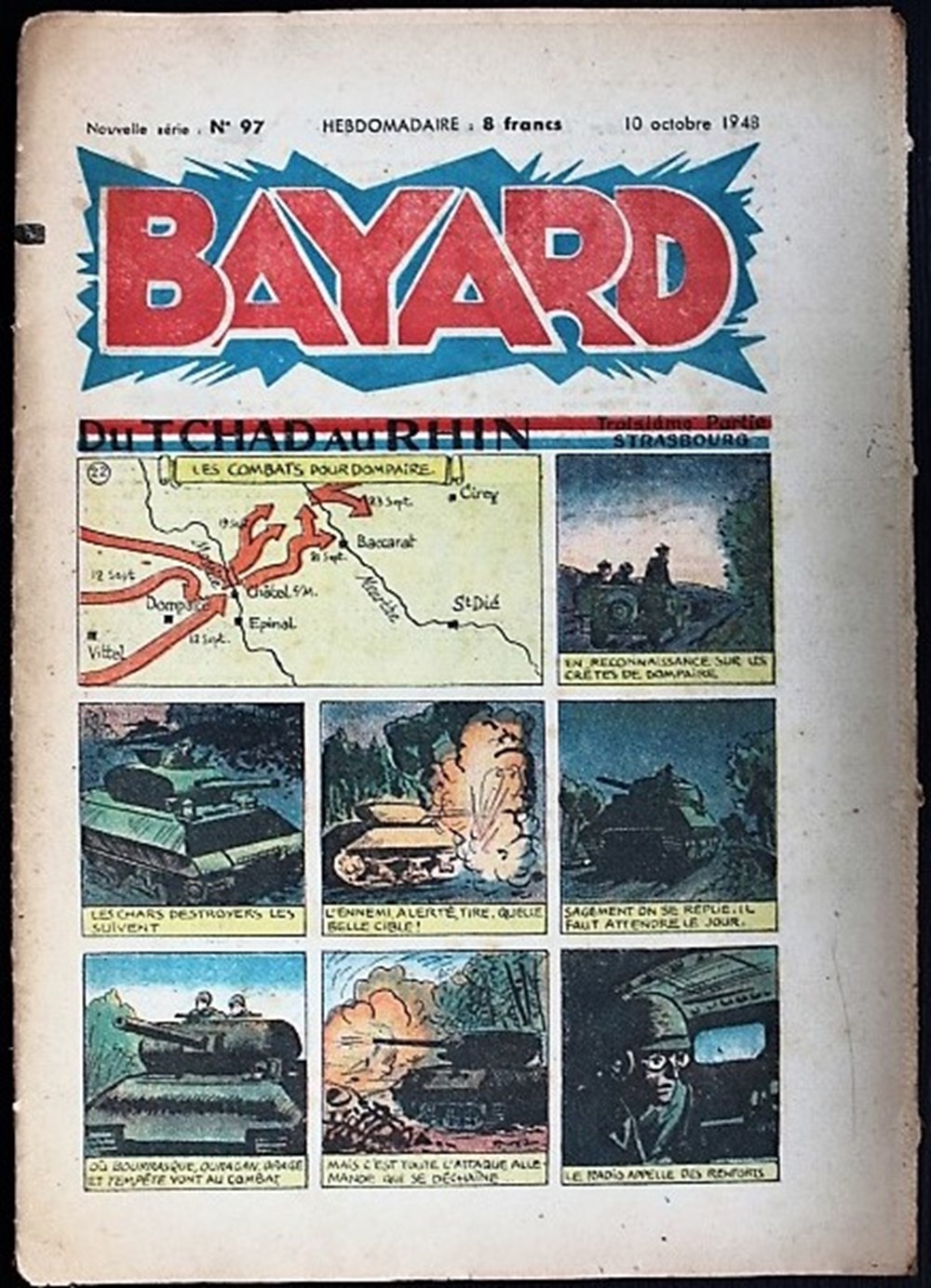Magazine - Bayard (Après Guerre / 1ère série) - N°097 - 10 octobre 1948 livres bd revues vieux journaux magazine bayard apres guerre 1ere serie n 097 10 octobre 1948