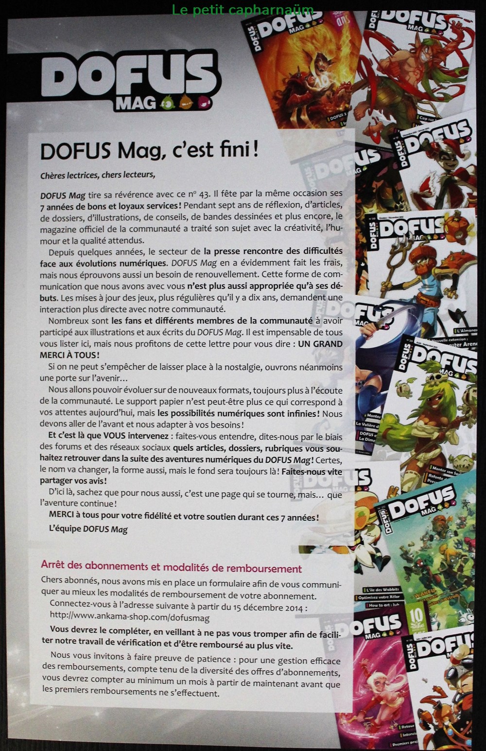 Dofus Mag - N° 43 avec Poster 5 livres bd revues dofus mag n 43 avec poster