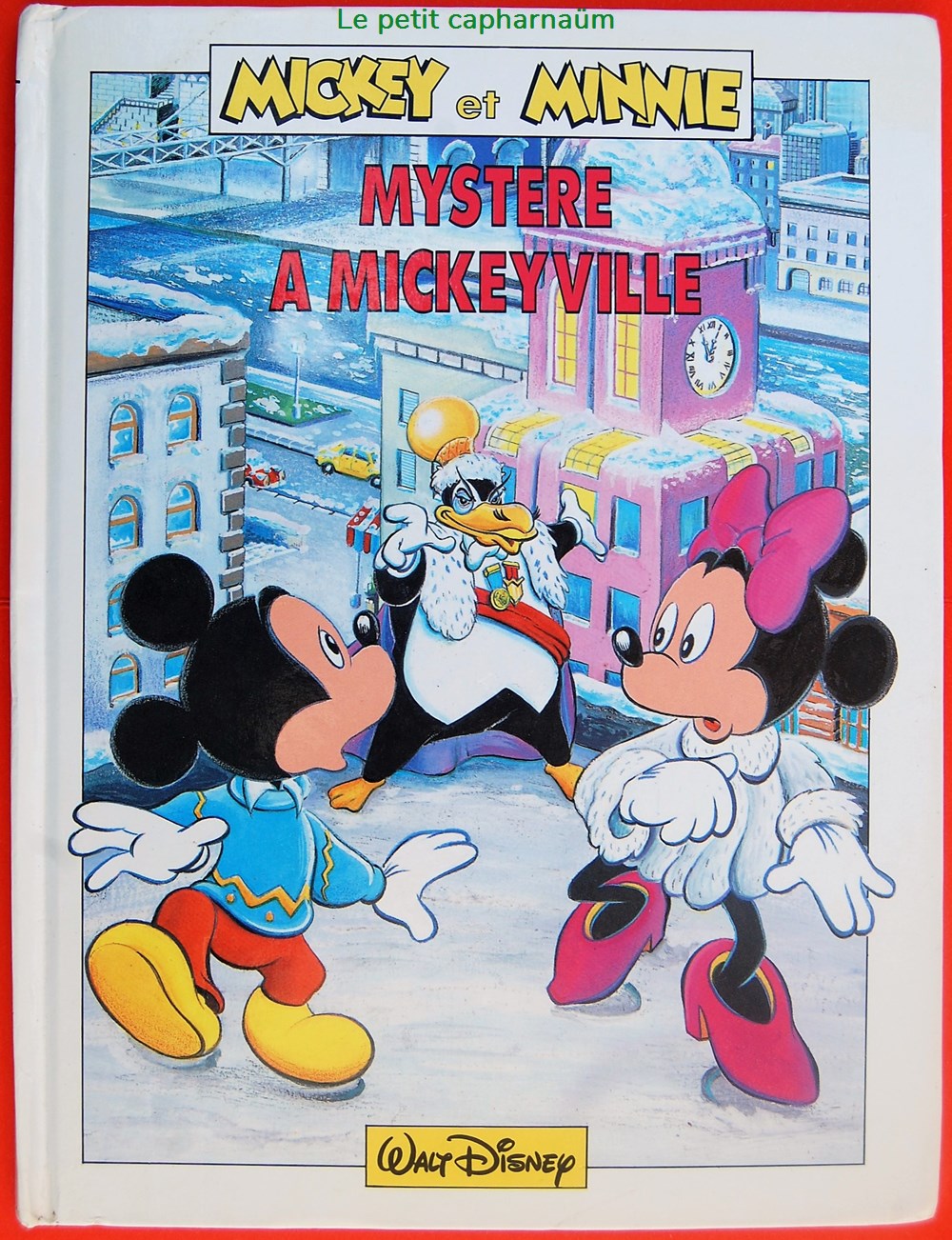 BD - Mickey et Minnie - 01 - Mystère à Mickeyville - EO 1991 livres revues bandes dessinees bd mickey et minnie 01 mystere a mickeyville eo 1991