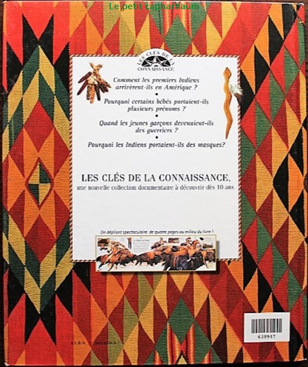 Les clés de la connaissance - 01 - Les indiens d'amérique - 1996 livres bd revues les cles de la connaissance 01 les indiens amerique 1996
