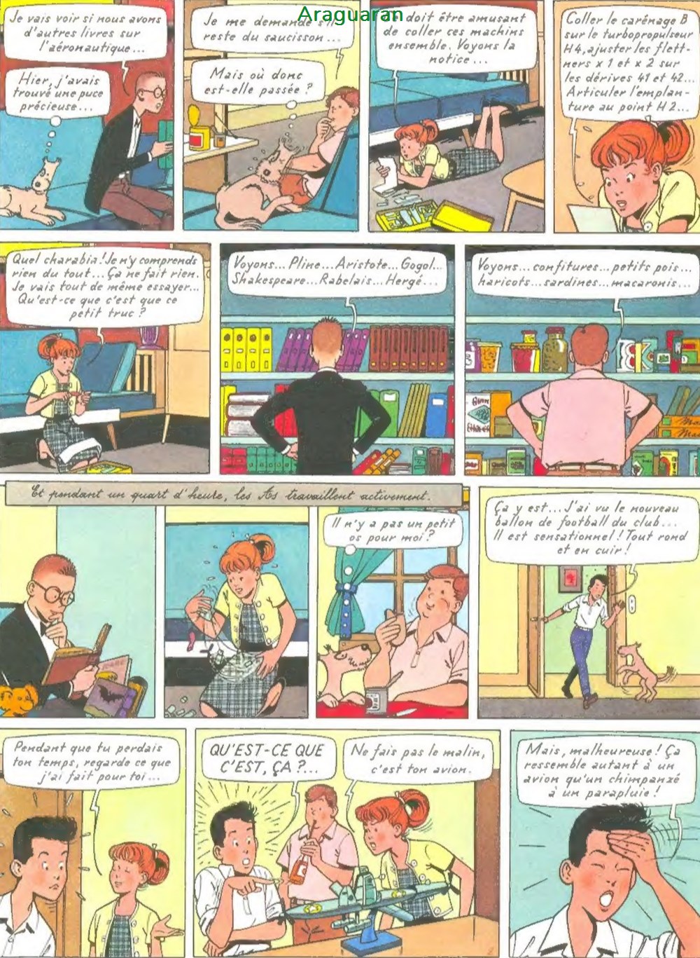 Album - 4 as (Les) - 02 - Les 4 as et l'aéroglisseur 2 livres bd revues bandes dessinees album 4 as les 02 les 4 as et aeroglisseur