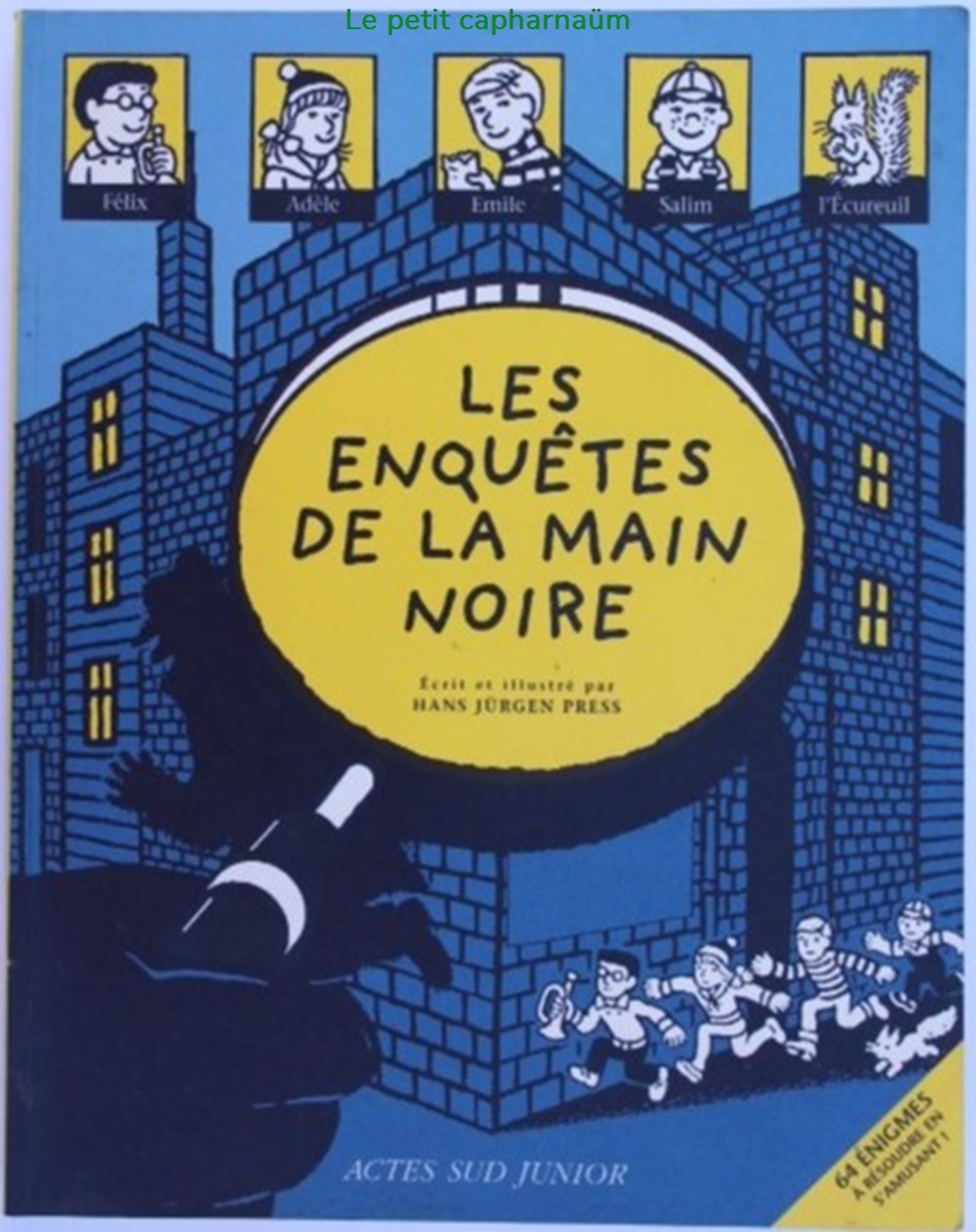60 énigmes - 01 - Les enquêtes de la main noire - Acte Sud 1999 livres bd revues 60 enigmes 01 les enquetes de la main noire acte sud 1999