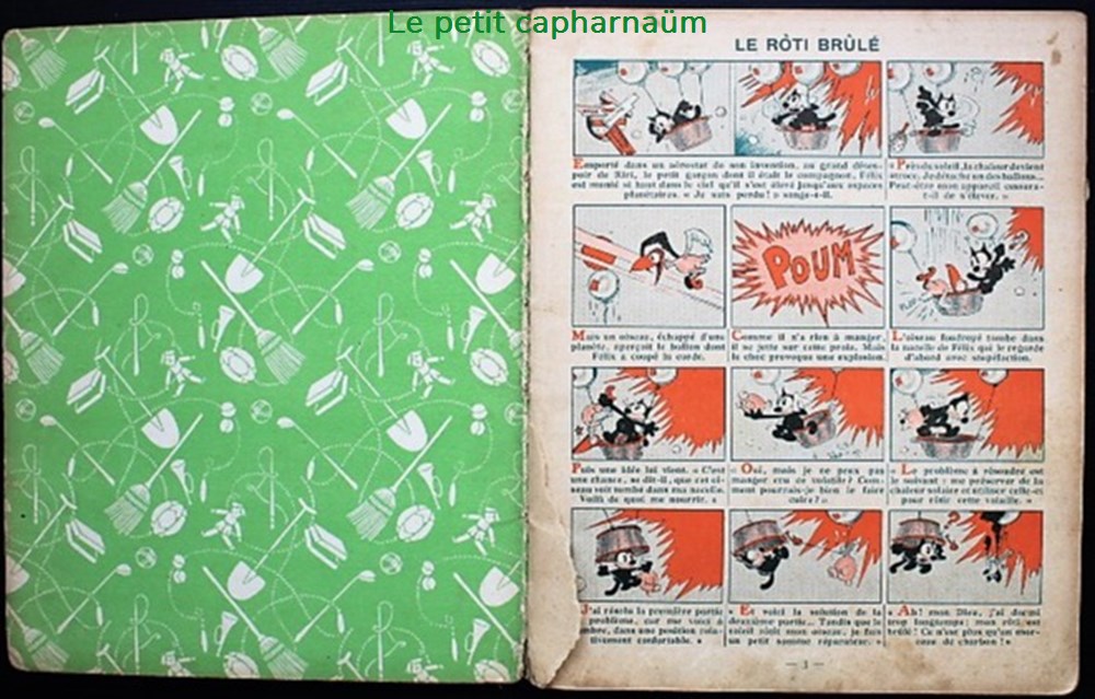 Félix le chat - 09 - Félix au pôle sud - EO 1935 3 livres bd revues bandes dessinees felix le chat 09 felix au pole sud eo 1935