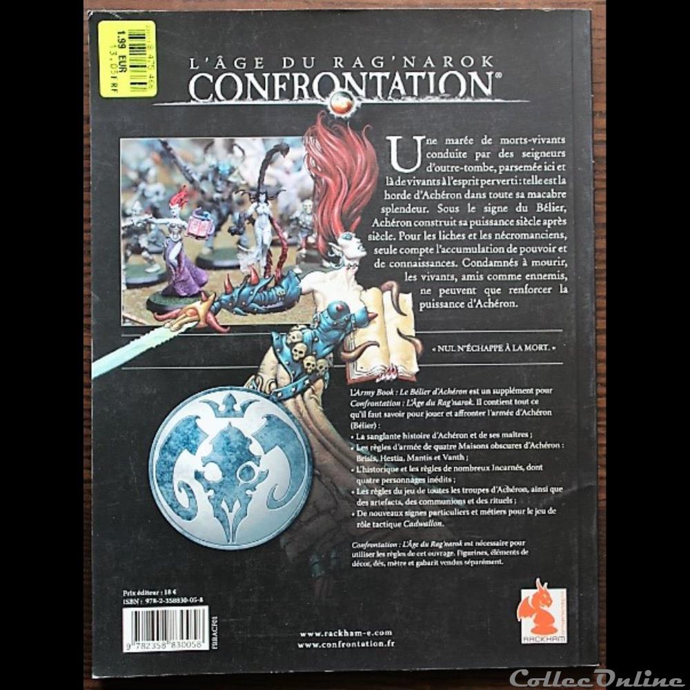 Jeu de figurines - Age du Rag'Narok (L') - Bélier d'Achéron (Le) jeux jouets jeu de figurines age du ranarok belier acheron le