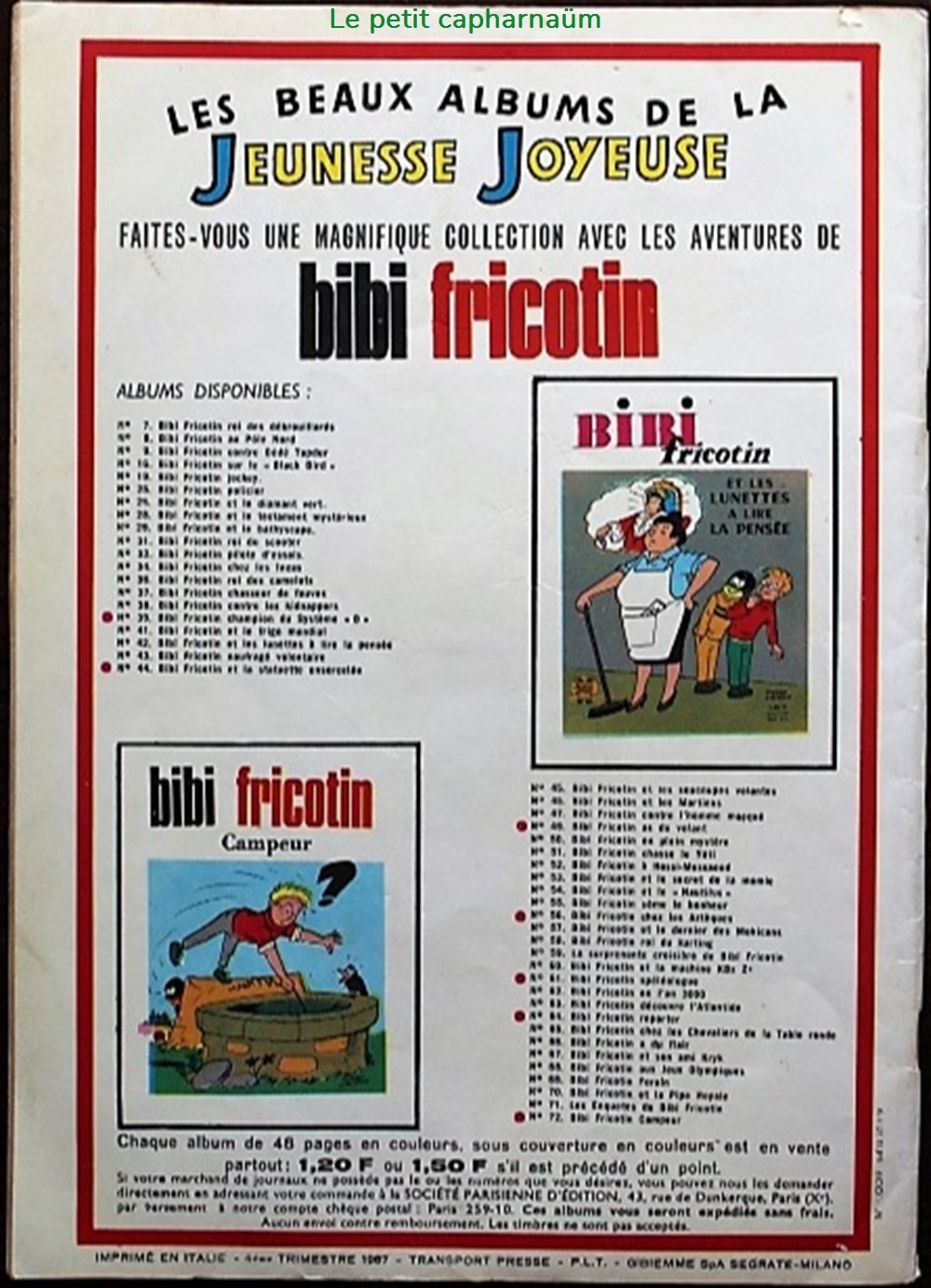 Les pieds nickelés - 047 - Les pieds nickelés au pays des pharaons - Rééd. 1967 livres bd revues bandes dessinees les pieds nickeles 047 les pieds nickeles au pays des pharaons reed 1967