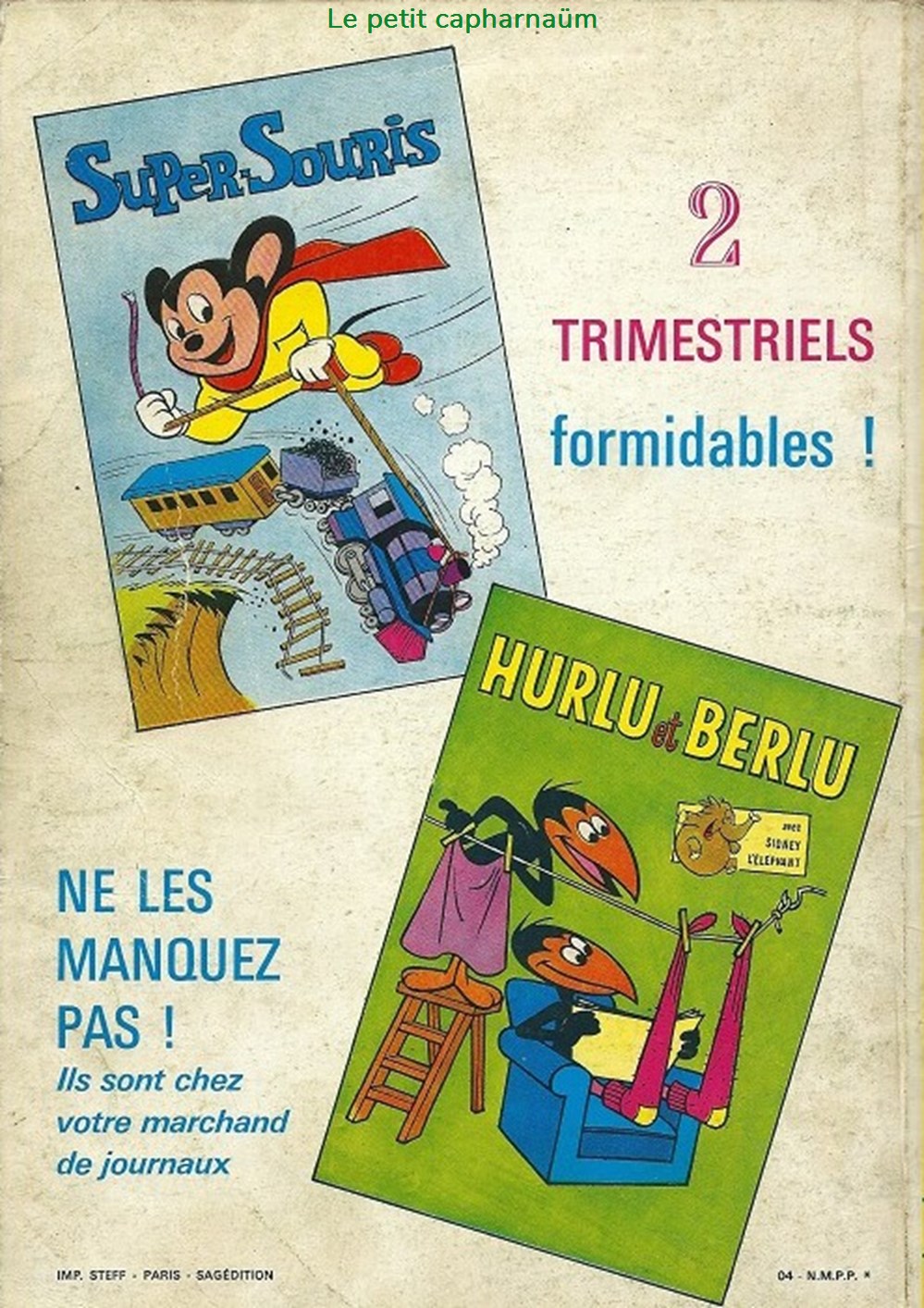 Woody Woodpecker (Sagédition) - Recueil 02 - 1976 livres bd revues bandes dessinees woody woodpecker sagedition recueil 02 1976