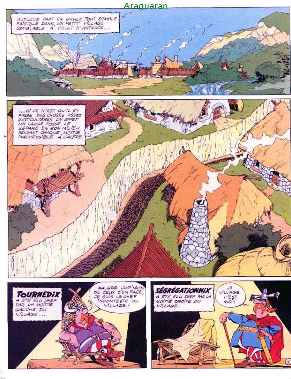 Album - Astérix - 25 - Le grand fossé 2 livres bd revues bandes dessinees album asterix 25 le grand fosse