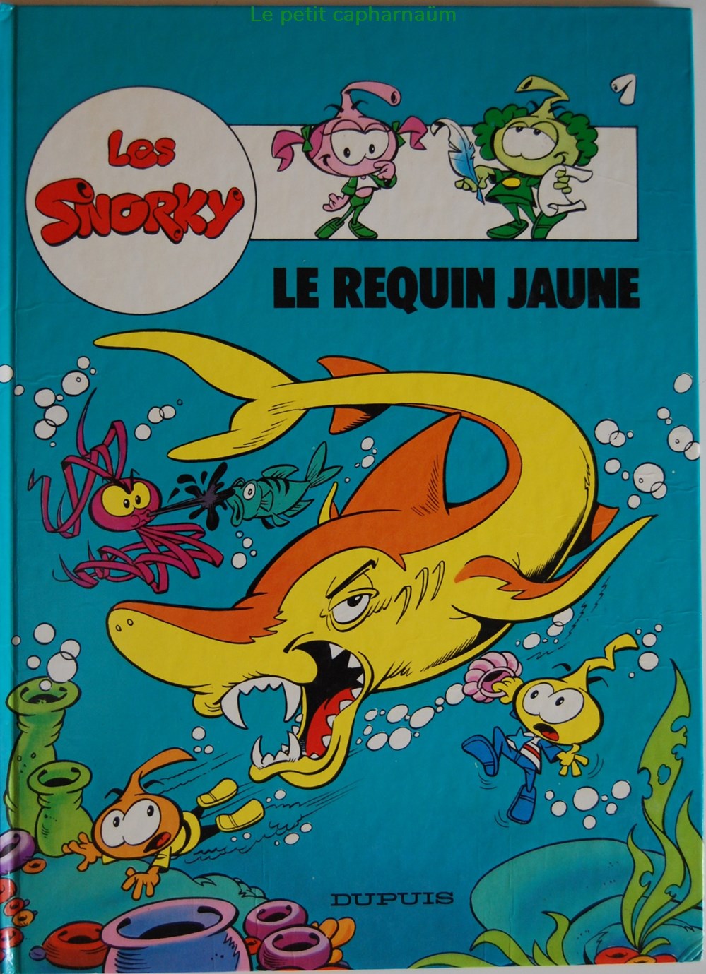 livres bd revues bandes dessinees les snorky 01 le requin jaune eo 1986