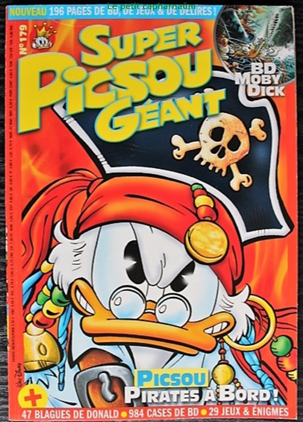 Super Picsou Géant - N°179 livres bd revues super picsou geant n 179