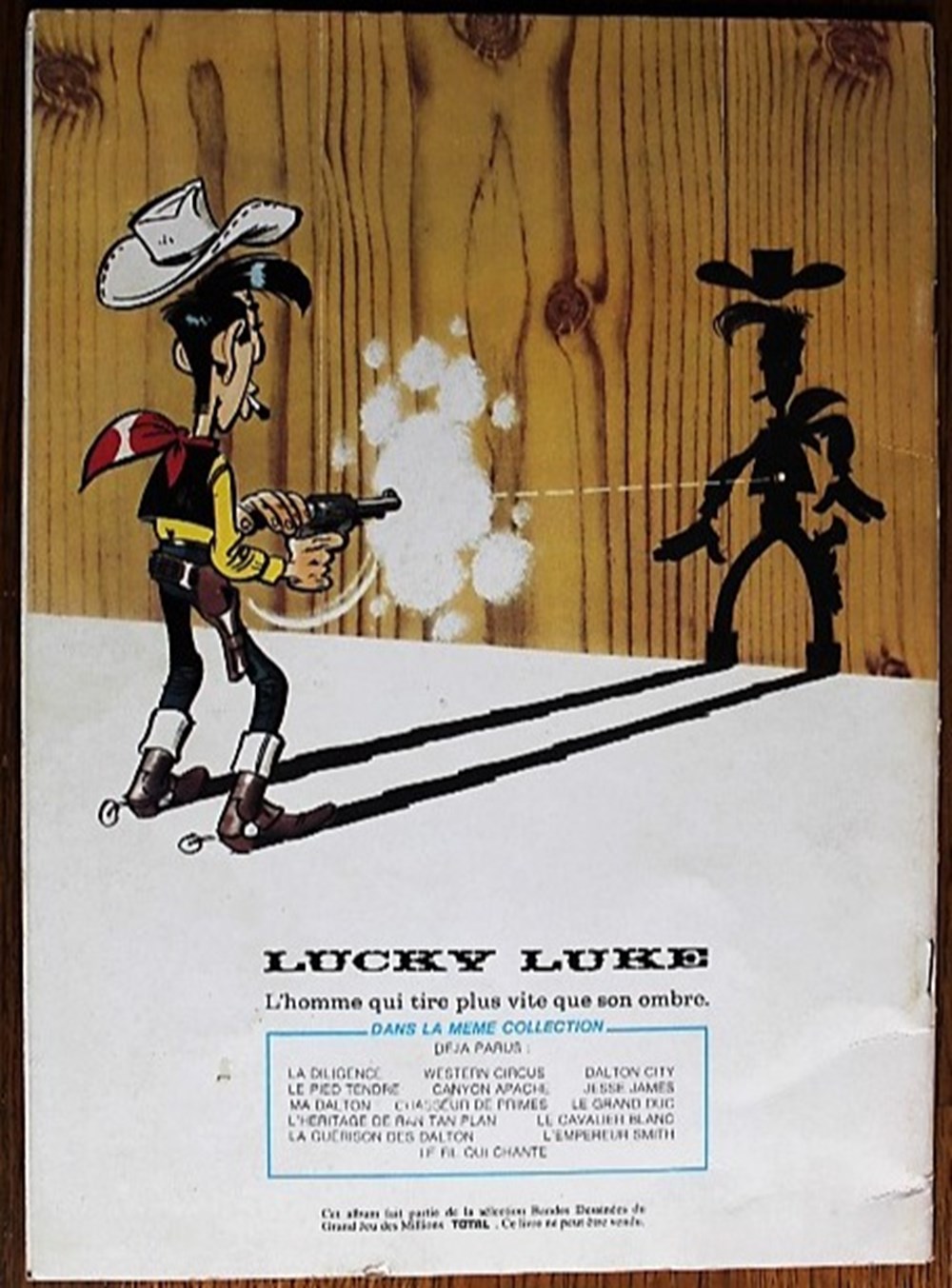 livres bd revues bandes dessinees lucky luke 44 la guerison des dalton reed publicitaire total 1983