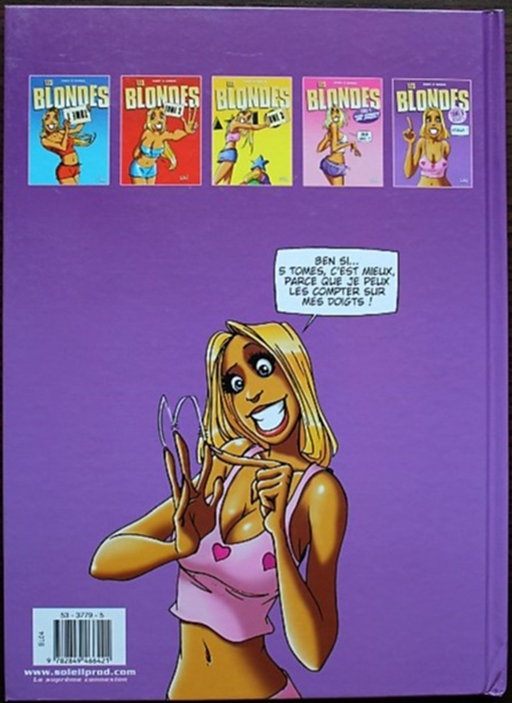 Les blondes - 05 - Qui dit mieux ? - EO 2006 livres bd revues bandes dessinees les blondes 05 qui dit mieux eo 2006