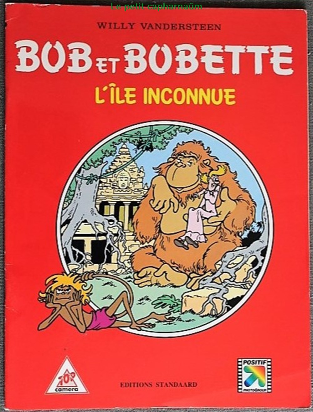 Bob et Bobette (3ème série) - HS - L'île inconnue - Rééd. Publicitaire Top Camera 1999 livres bd revues bandes dessinees bob et bobette 3eme serie hs ile inconnue reed publicitaire top camera 1999