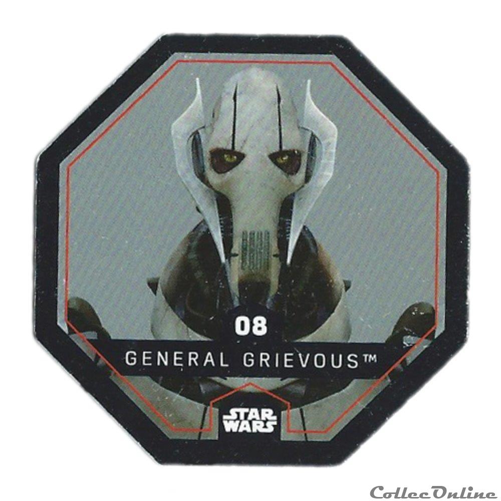 08 - Général Grievous jeux jouet jeu de carte collectionner 08 general grievous