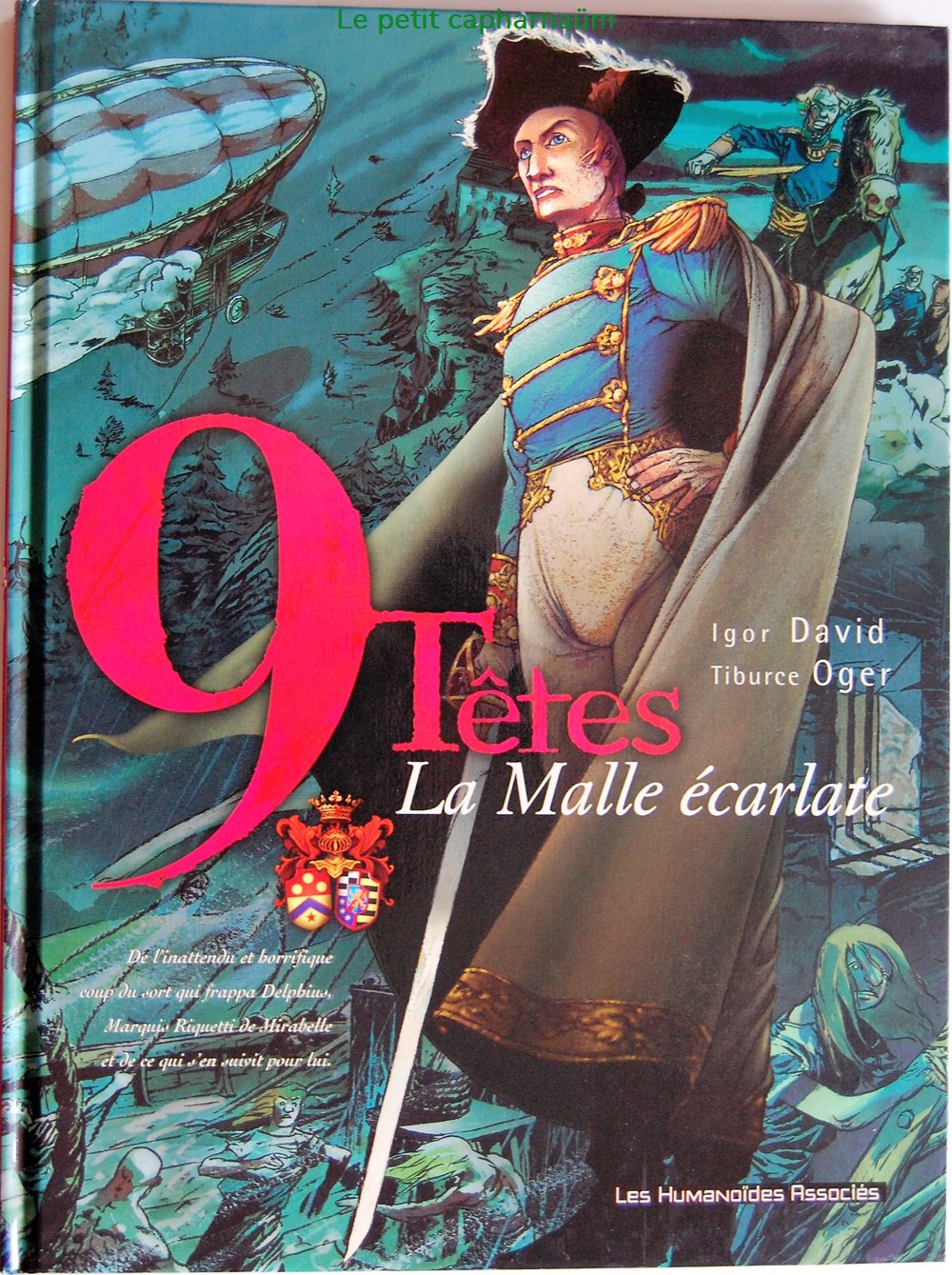 Album - 9 têtes - 01 - La malle écarlate - EO 1998 livres bd revues bandes dessinees album 9 tetes 01 la malle ecarlate eo 1998