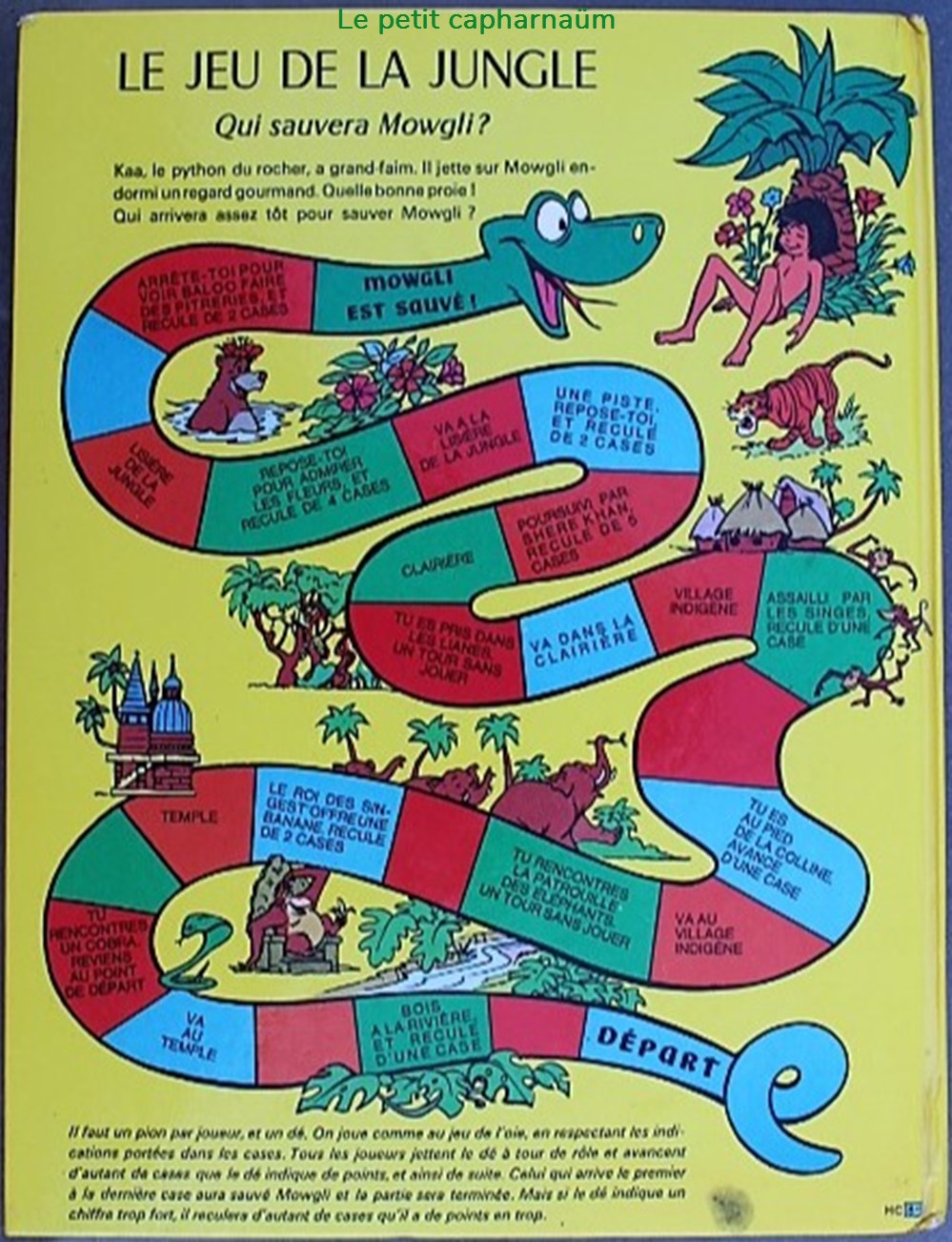 BD - 022 - Le livre de la jungle - EO 1969 livres revues bandes dessinees bd 022 le livre de la jungle eo 1969