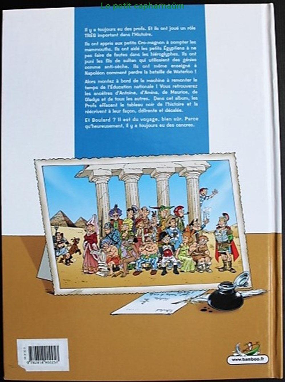 Les profs refont l'histoire - 01 - EO 2008 livres bd revues bandes dessinees les profs refont histoire 01 eo 2008