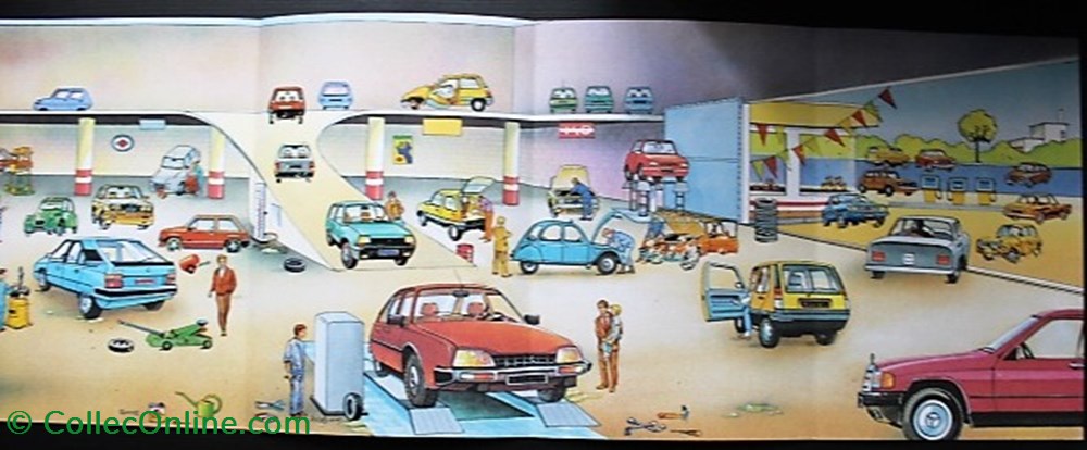 Décorama - Hemma Transfert - Visite au garage 3 divers decorations magnets autocollants decalcomanies decorama hemma transfert visite au garage