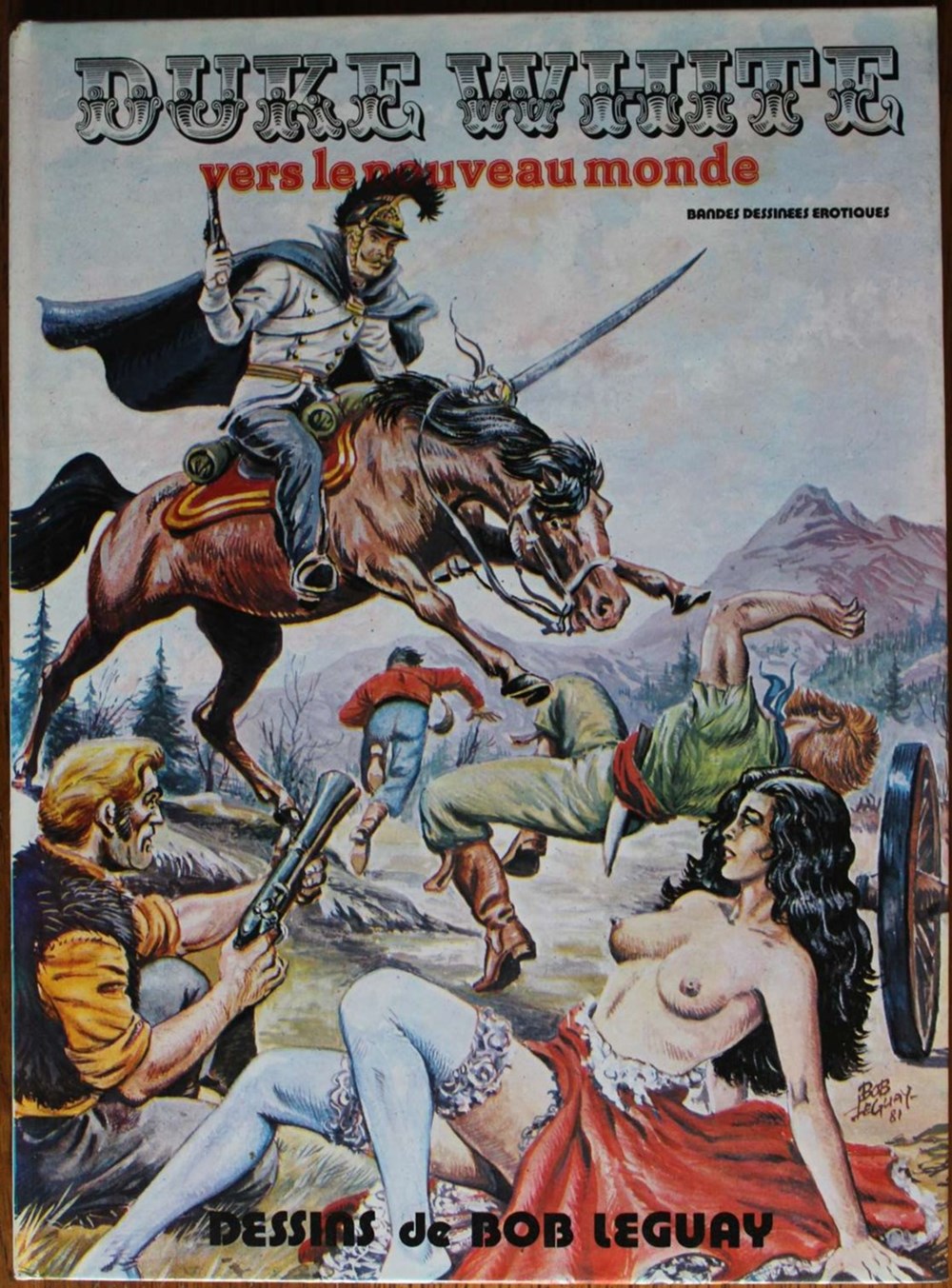 Album - Duke White - Vers le nouveau monde - EO 1981 livres bd revues bandes dessinees album duke white vers le nouveau monde eo 1981