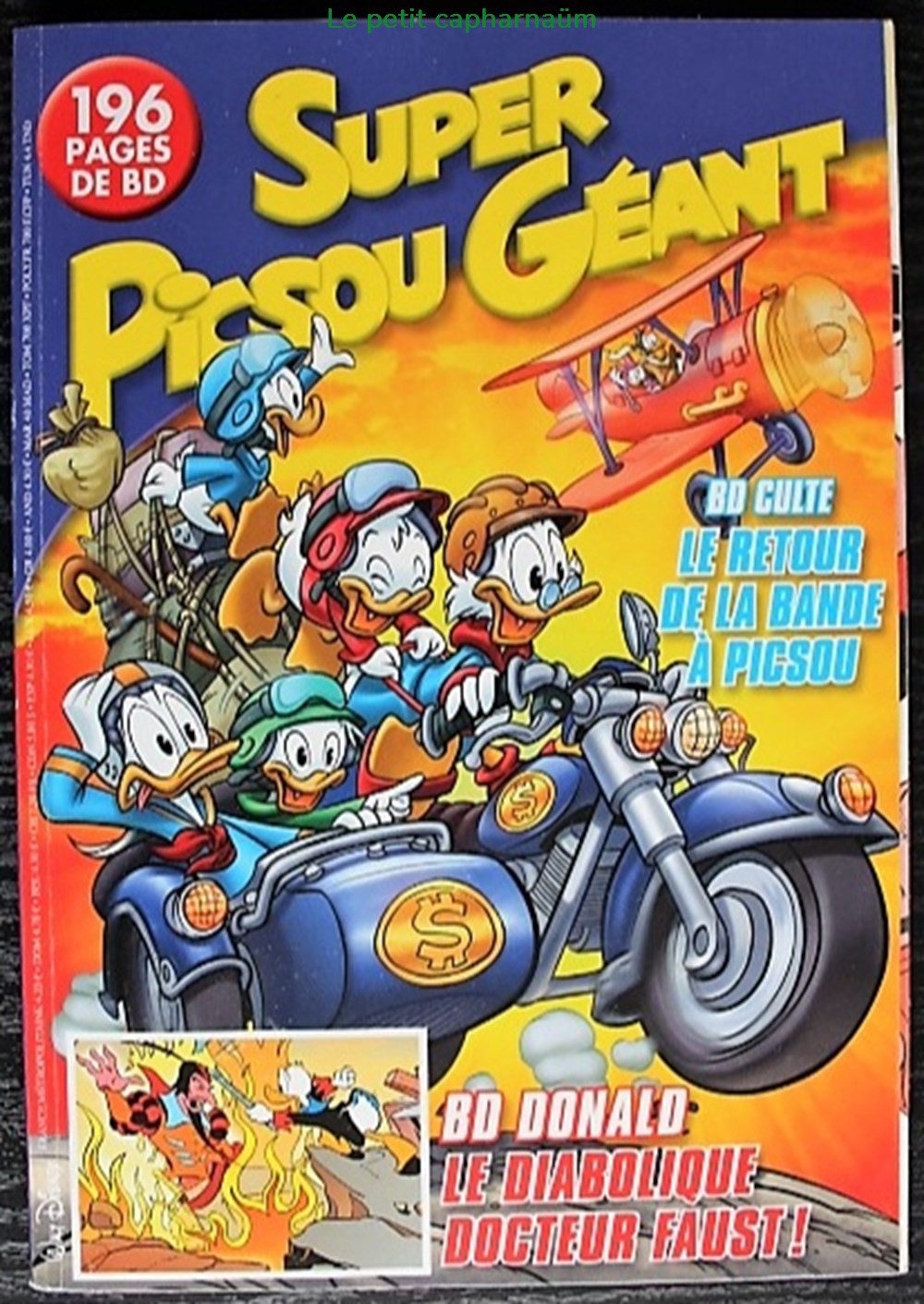 Super Picsou Géant - N°168 livres bd revues super picsou geant n 168