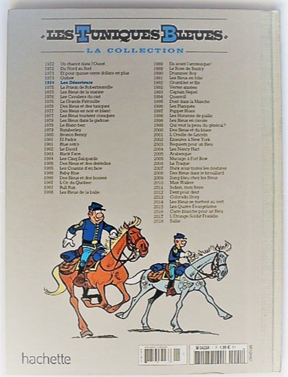 Les tuniques bleues - 05 - Les déserteurs - Rééd. 2019 livres bd revues bandes dessinees les tuniques bleues 05 les deserteurs reed 2019